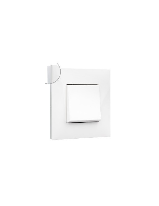 INTERRUPTOR BLANCO-OPAL LATERAL