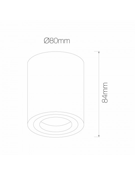 One aro Superf. red aluminio Tienda de iluminación Barcelona Robert La Rosa