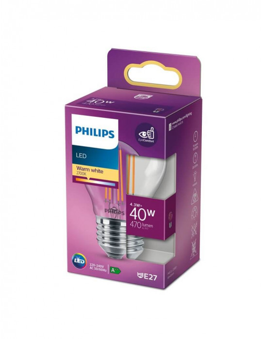 ESF. E-27 CLARA 40 W 2.700K