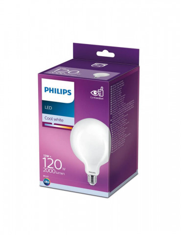 Globo 120 Led  E27  Philips      13 w  ( 120w ) 2000 Lm.  4.000ºK