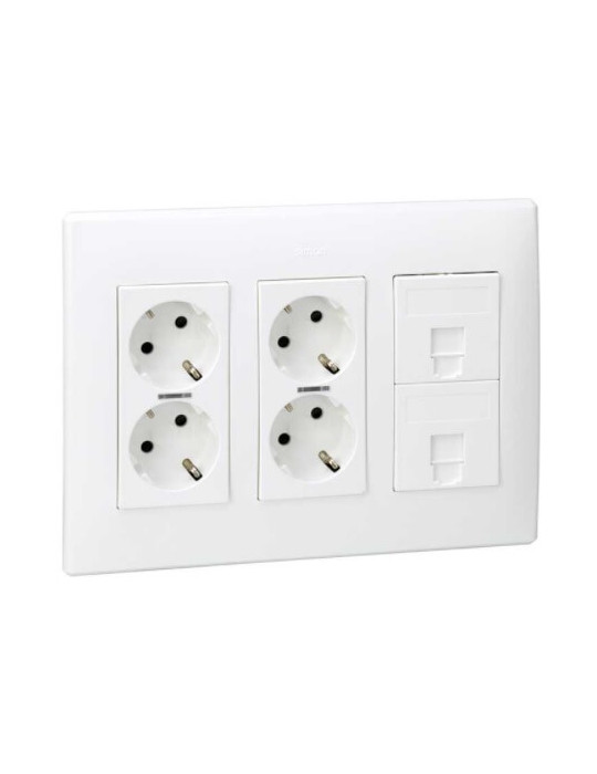 KIT interruptores SIMON 2 TT DOBLES + 1 rj doble tienda de iluminación Robert La Rosa