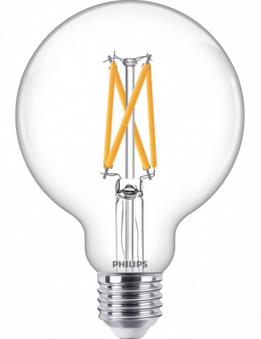 Globo 93 Led  E27  Philips   Dimm.    7 w  ( 60w )  806 Lm.  2.200ºK /2.700ºK
