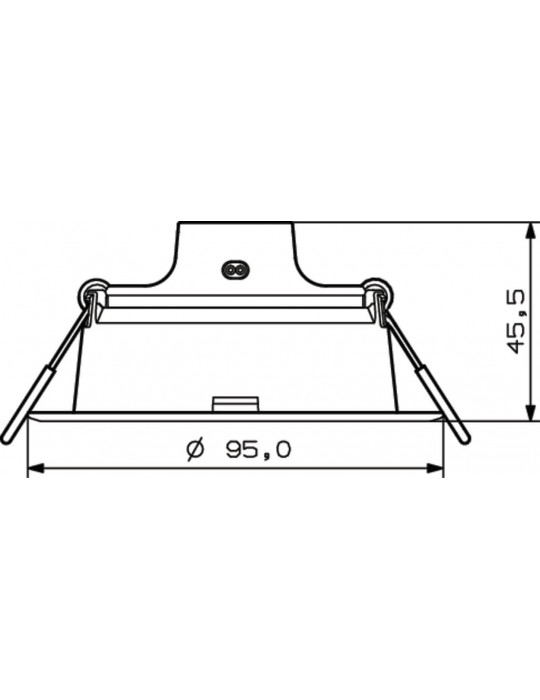 Foco empotrable Philips Led Meson 6W tienda iluminación Robert La Rosa