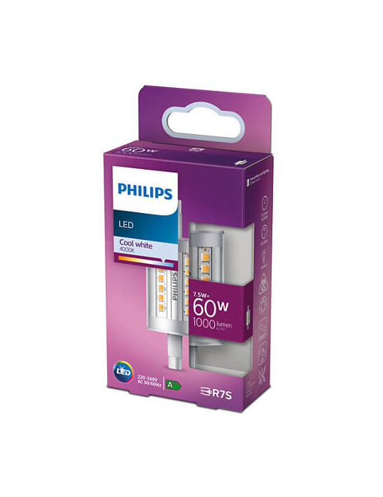 Bombilla Philips lineal LED 60W tienda de iluminación Barcelona Robert La Rosa