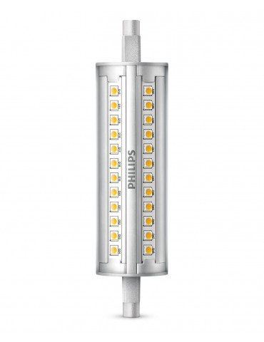 LINEAL LED R7S 118 PHILIPS    14 w ( 120w ) 2000 Lm.  3.000ºK  DIMMABLE