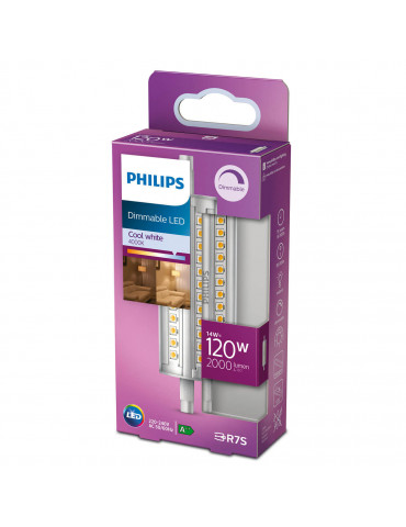 Bombilla Philips lineal LED 14W tienda de iluminación Barcelona Robert La Rosa