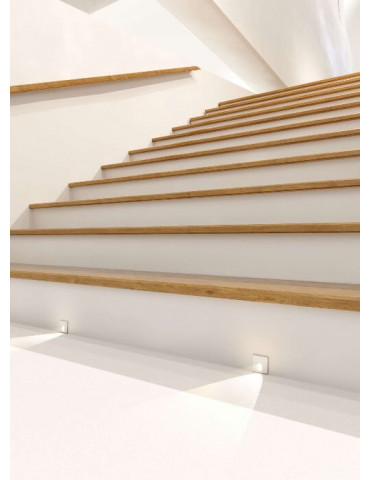 LUKY EMP.PARED 2 W IP.54 90 Lm. Ct.Ø39 mm