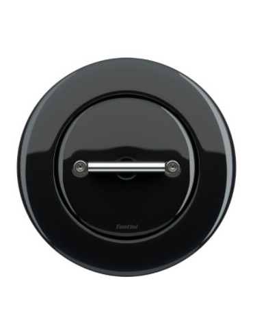 Conmutador Do Low Fontini     Negro/Cromo