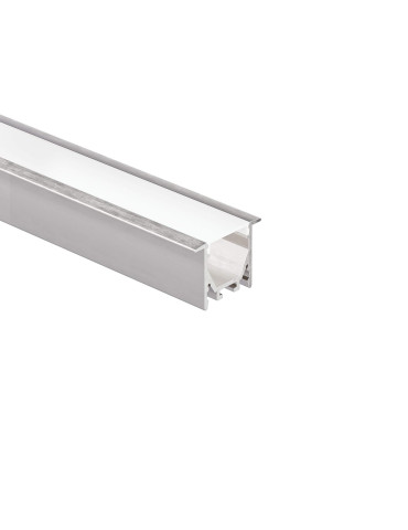 PERFIL 35 X 25 mm   EMPOTRAR ALUMINIO