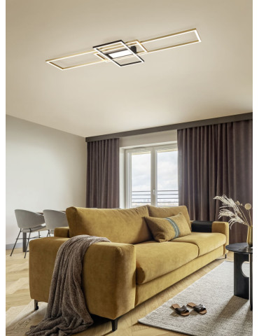 IRVINE  LED 60W/CCT    7100LM C/MANDO