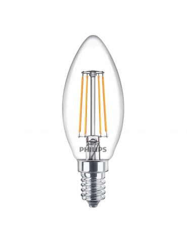 Flama  Led  E14  Philips        4.3 w  ( 40w ) 470 Lm.  2.700ºK