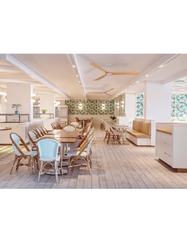 ROK /DC-132  32 w 6V       NEGRO / NOGAL (SIN LUZ)