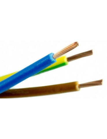 M.CABLE FLEXIBLE 1,5 mm2      LIBRE  HALÓGENOS  H07Z1-K (AS)  ROLLO 200 M.