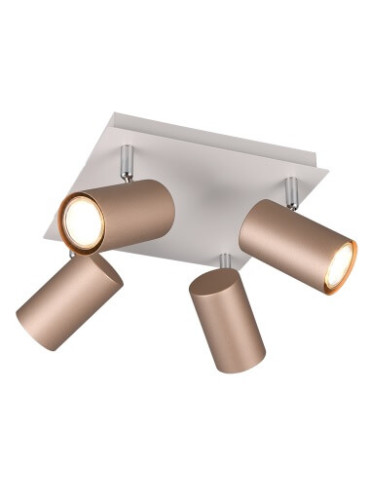 MARLEY 4F.  TRIO LIGHTING                   COFFEE                GU10 no incl.