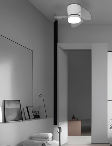 DUBAI /DC-55  30 w 6V    C/LUZ LED 30w CCT  3000 L    BLANCO