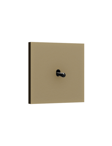 Colección Desir Modelec  Dorado Mate /Tecla negra