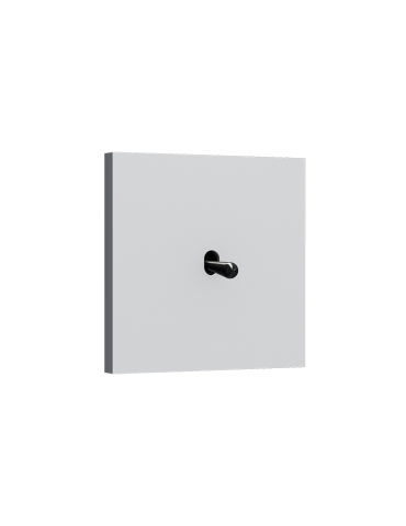 Colección Desir Modelec  Aluminio Mate /Tecla negra