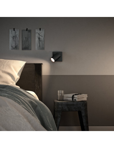 KOSIPO 1  Foco  PHILIPS   Negro  GU10 no incl.