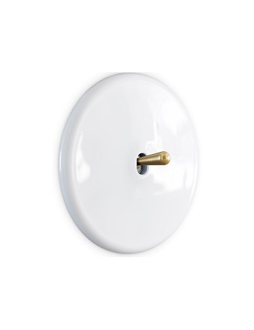 Colección Iris by Modelec     Porcelana Blanca  P. Dorada