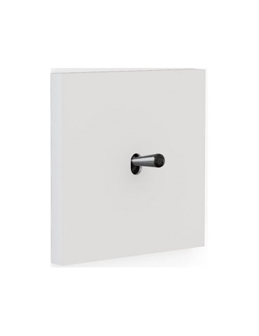 Colección Desir by Modelec  Blanco Mate  Tecla Negra