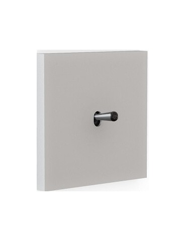 Colección Desir by Modelec  Acero Mate  Tecla Negra