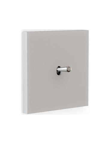 Colección Desir by Modelec  Acero Mate  Tecla Acero M.