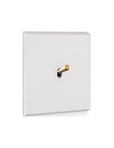 Confidence de Modelec Blanco Brillante T. Latón