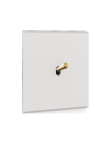 Confidence de Modelec Blanco Mate T. Latón