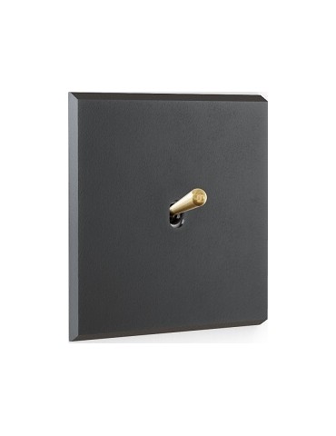 Confidence de Modelec   Negro Mate T. Latón