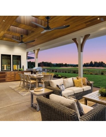 Duero Ø 132  de Lighted        DC 35 w 6 V. Negro